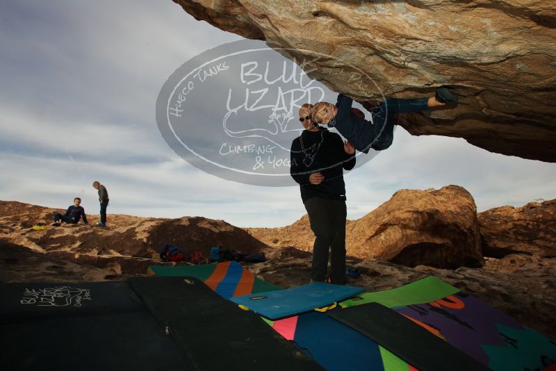 Bouldering in Hueco Tanks on 12/23/2019 with Blue Lizard Climbing and Yoga

Filename: SRM_20191223_1023010.jpg
Aperture: f/8.0
Shutter Speed: 1/250
Body: Canon EOS-1D Mark II
Lens: Canon EF 16-35mm f/2.8 L