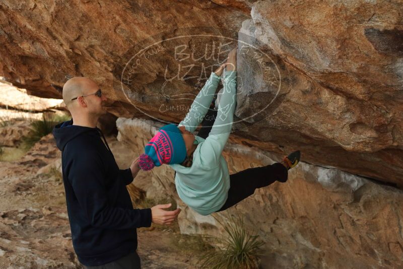 Bouldering in Hueco Tanks on 12/23/2019 with Blue Lizard Climbing and Yoga

Filename: SRM_20191223_1029230.jpg
Aperture: f/4.5
Shutter Speed: 1/500
Body: Canon EOS-1D Mark II
Lens: Canon EF 50mm f/1.8 II