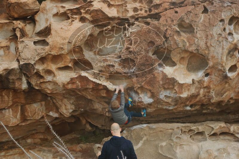 Bouldering in Hueco Tanks on 12/23/2019 with Blue Lizard Climbing and Yoga

Filename: SRM_20191223_1045480.jpg
Aperture: f/4.5
Shutter Speed: 1/500
Body: Canon EOS-1D Mark II
Lens: Canon EF 50mm f/1.8 II