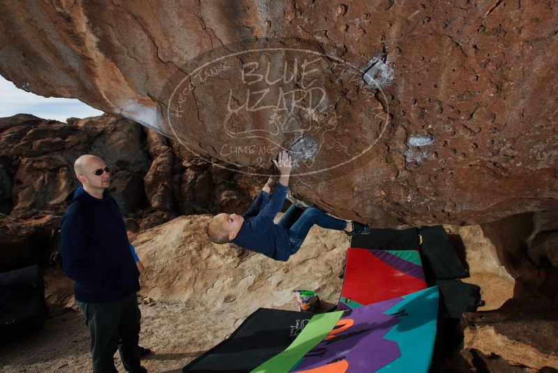 Bouldering in Hueco Tanks on 12/23/2019 with Blue Lizard Climbing and Yoga

Filename: SRM_20191223_1120470.jpg
Aperture: f/5.6
Shutter Speed: 1/250
Body: Canon EOS-1D Mark II
Lens: Canon EF 16-35mm f/2.8 L