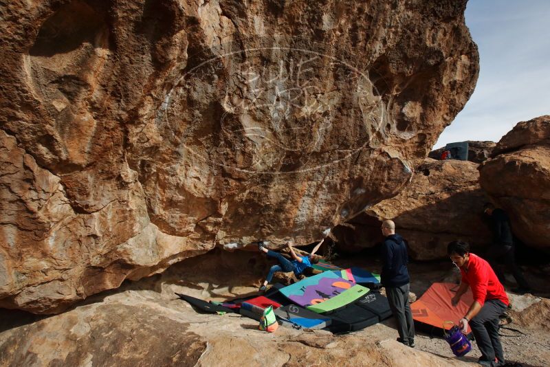 Bouldering in Hueco Tanks on 12/23/2019 with Blue Lizard Climbing and Yoga

Filename: SRM_20191223_1130320.jpg
Aperture: f/8.0
Shutter Speed: 1/250
Body: Canon EOS-1D Mark II
Lens: Canon EF 16-35mm f/2.8 L