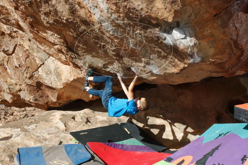 Bouldering in Hueco Tanks on 12/23/2019 with Blue Lizard Climbing and Yoga

Filename: SRM_20191223_1141320.jpg
Aperture: f/8.0
Shutter Speed: 1/250
Body: Canon EOS-1D Mark II
Lens: Canon EF 16-35mm f/2.8 L