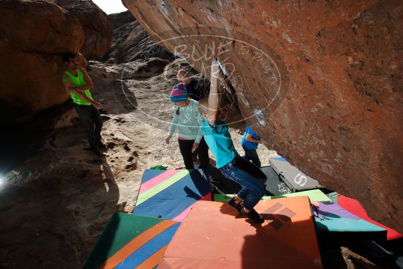 Bouldering in Hueco Tanks on 12/23/2019 with Blue Lizard Climbing and Yoga

Filename: SRM_20191223_1155090.jpg
Aperture: f/8.0
Shutter Speed: 1/250
Body: Canon EOS-1D Mark II
Lens: Canon EF 16-35mm f/2.8 L