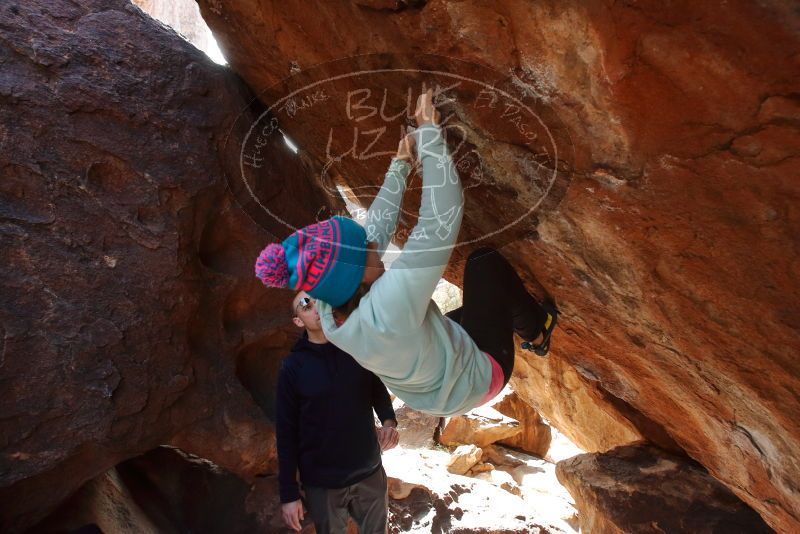 Bouldering in Hueco Tanks on 12/23/2019 with Blue Lizard Climbing and Yoga

Filename: SRM_20191223_1254580.jpg
Aperture: f/5.6
Shutter Speed: 1/250
Body: Canon EOS-1D Mark II
Lens: Canon EF 16-35mm f/2.8 L