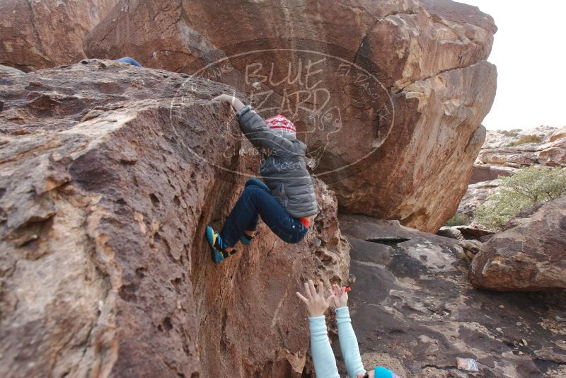 Bouldering in Hueco Tanks on 12/23/2019 with Blue Lizard Climbing and Yoga

Filename: SRM_20191223_1423390.jpg
Aperture: f/6.3
Shutter Speed: 1/250
Body: Canon EOS-1D Mark II
Lens: Canon EF 16-35mm f/2.8 L