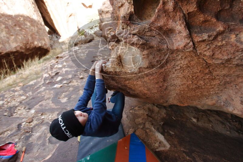 Bouldering in Hueco Tanks on 12/23/2019 with Blue Lizard Climbing and Yoga

Filename: SRM_20191223_1432340.jpg
Aperture: f/5.0
Shutter Speed: 1/250
Body: Canon EOS-1D Mark II
Lens: Canon EF 16-35mm f/2.8 L