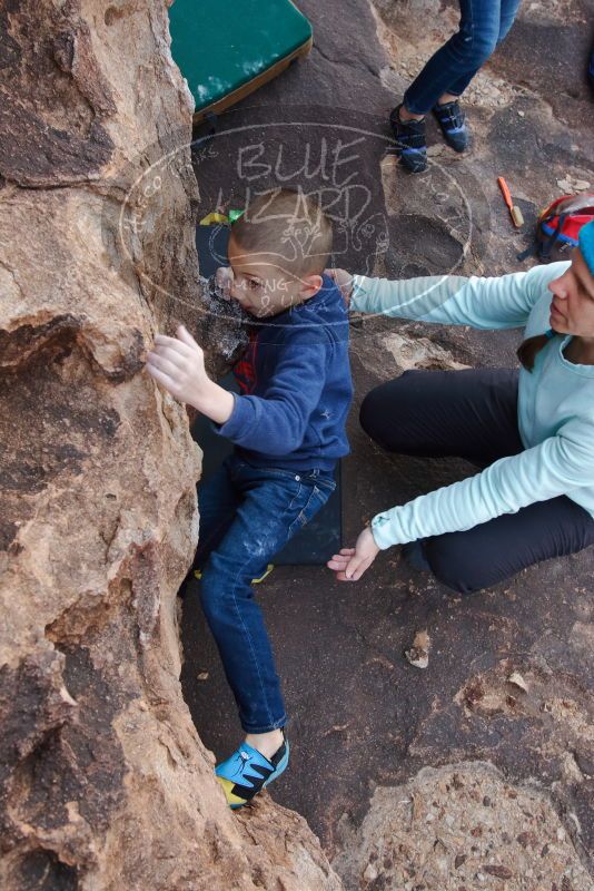 Bouldering in Hueco Tanks on 12/23/2019 with Blue Lizard Climbing and Yoga

Filename: SRM_20191223_1438460.jpg
Aperture: f/5.6
Shutter Speed: 1/250
Body: Canon EOS-1D Mark II
Lens: Canon EF 16-35mm f/2.8 L