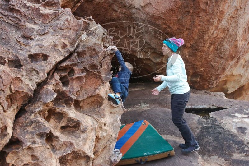 Bouldering in Hueco Tanks on 12/23/2019 with Blue Lizard Climbing and Yoga

Filename: SRM_20191223_1439160.jpg
Aperture: f/5.0
Shutter Speed: 1/250
Body: Canon EOS-1D Mark II
Lens: Canon EF 16-35mm f/2.8 L