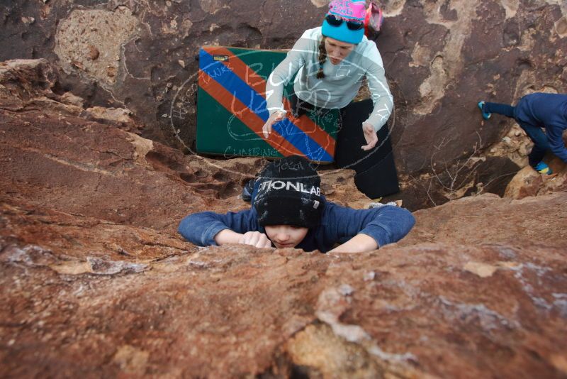 Bouldering in Hueco Tanks on 12/23/2019 with Blue Lizard Climbing and Yoga

Filename: SRM_20191223_1445390.jpg
Aperture: f/6.3
Shutter Speed: 1/250
Body: Canon EOS-1D Mark II
Lens: Canon EF 16-35mm f/2.8 L