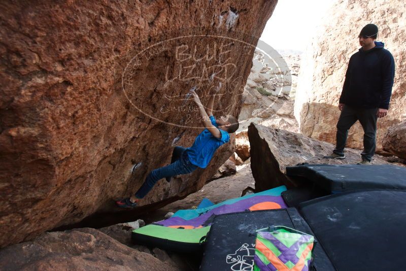 Bouldering in Hueco Tanks on 12/23/2019 with Blue Lizard Climbing and Yoga

Filename: SRM_20191223_1450150.jpg
Aperture: f/6.3
Shutter Speed: 1/250
Body: Canon EOS-1D Mark II
Lens: Canon EF 16-35mm f/2.8 L