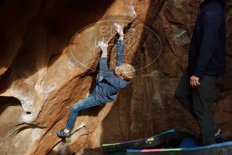 Bouldering in Hueco Tanks on 12/23/2019 with Blue Lizard Climbing and Yoga

Filename: SRM_20191223_1602300.jpg
Aperture: f/7.1
Shutter Speed: 1/250
Body: Canon EOS-1D Mark II
Lens: Canon EF 16-35mm f/2.8 L