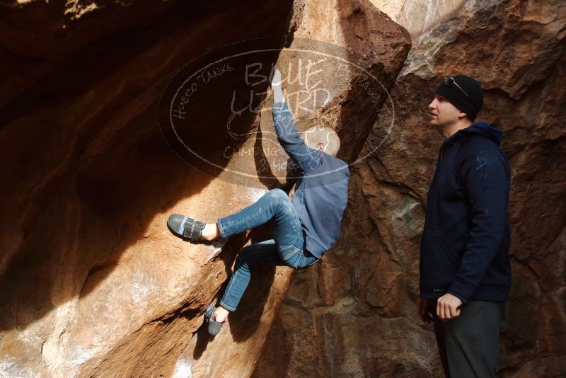 Bouldering in Hueco Tanks on 12/23/2019 with Blue Lizard Climbing and Yoga

Filename: SRM_20191223_1602440.jpg
Aperture: f/7.1
Shutter Speed: 1/250
Body: Canon EOS-1D Mark II
Lens: Canon EF 16-35mm f/2.8 L