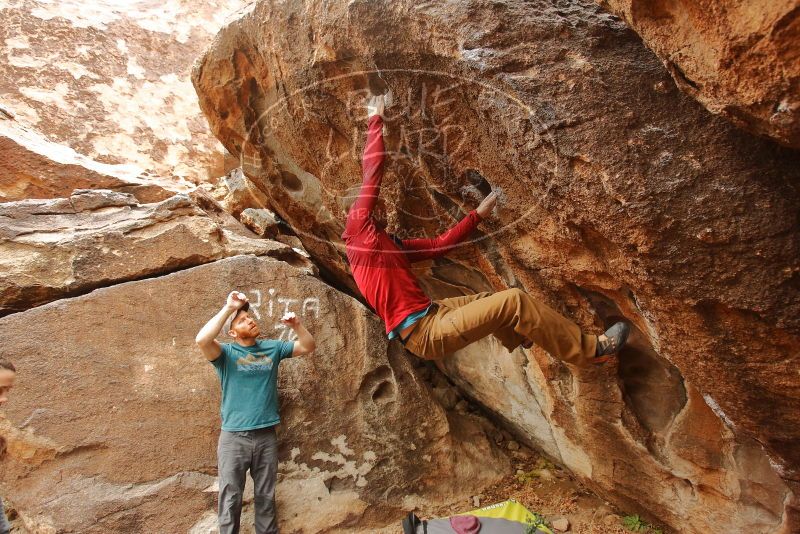 Bouldering in Hueco Tanks on 12/24/2019 with Blue Lizard Climbing and Yoga

Filename: SRM_20191224_1135340.jpg
Aperture: f/4.0
Shutter Speed: 1/250
Body: Canon EOS-1D Mark II
Lens: Canon EF 16-35mm f/2.8 L