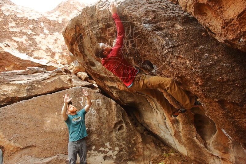 Bouldering in Hueco Tanks on 12/24/2019 with Blue Lizard Climbing and Yoga

Filename: SRM_20191224_1135380.jpg
Aperture: f/4.0
Shutter Speed: 1/250
Body: Canon EOS-1D Mark II
Lens: Canon EF 16-35mm f/2.8 L