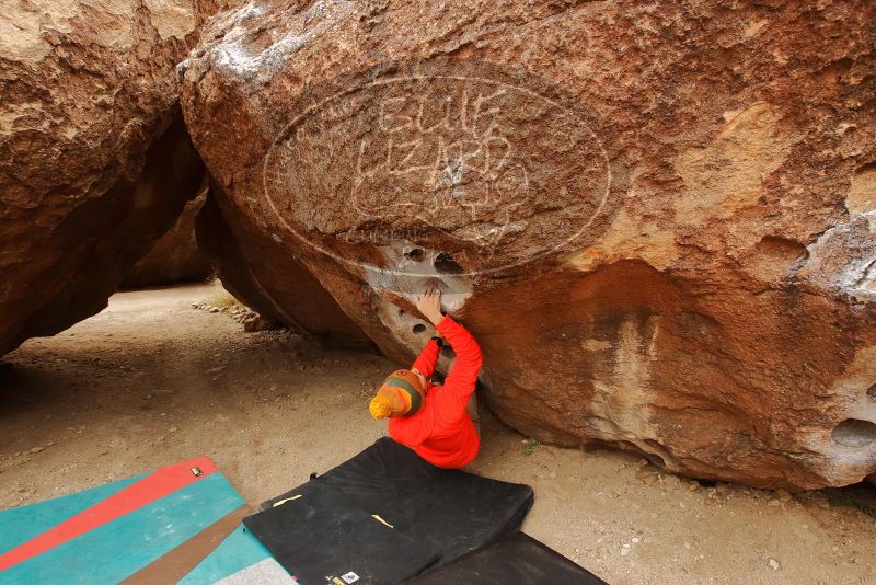 Bouldering in Hueco Tanks on 12/24/2019 with Blue Lizard Climbing and Yoga

Filename: SRM_20191224_1136550.jpg
Aperture: f/5.0
Shutter Speed: 1/250
Body: Canon EOS-1D Mark II
Lens: Canon EF 16-35mm f/2.8 L