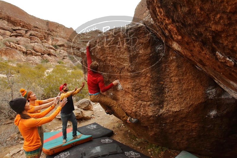 Bouldering in Hueco Tanks on 12/24/2019 with Blue Lizard Climbing and Yoga

Filename: SRM_20191224_1159520.jpg
Aperture: f/7.1
Shutter Speed: 1/250
Body: Canon EOS-1D Mark II
Lens: Canon EF 16-35mm f/2.8 L