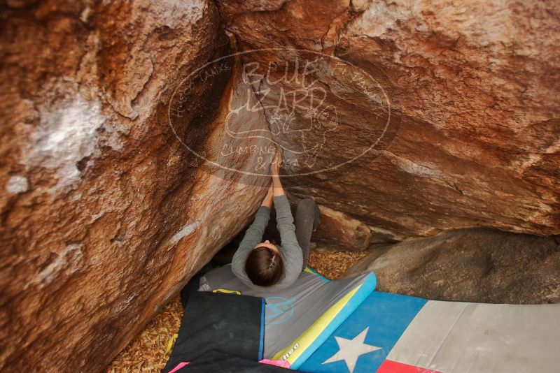 Bouldering in Hueco Tanks on 12/24/2019 with Blue Lizard Climbing and Yoga

Filename: SRM_20191224_1214090.jpg
Aperture: f/2.8
Shutter Speed: 1/250
Body: Canon EOS-1D Mark II
Lens: Canon EF 16-35mm f/2.8 L