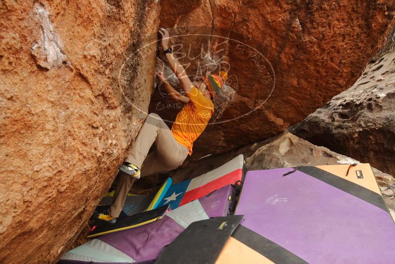 Bouldering in Hueco Tanks on 12/24/2019 with Blue Lizard Climbing and Yoga

Filename: SRM_20191224_1222290.jpg
Aperture: f/5.0
Shutter Speed: 1/250
Body: Canon EOS-1D Mark II
Lens: Canon EF 16-35mm f/2.8 L