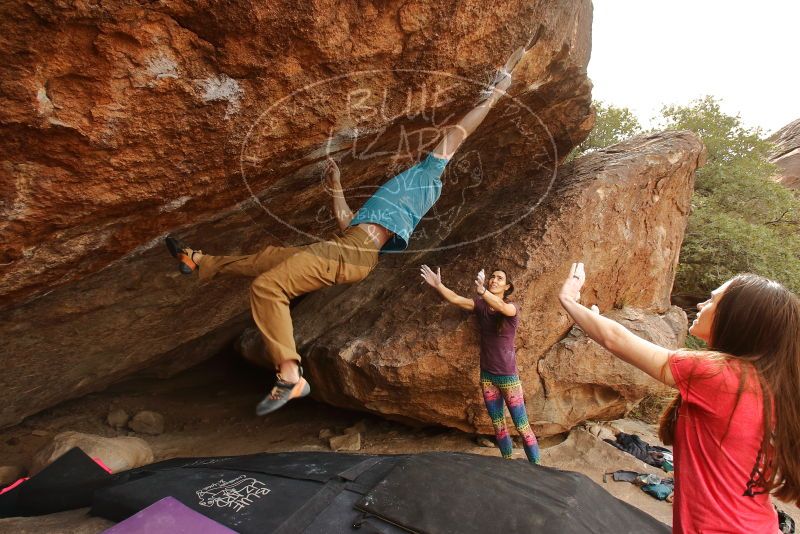 Bouldering in Hueco Tanks on 12/24/2019 with Blue Lizard Climbing and Yoga

Filename: SRM_20191224_1348540.jpg
Aperture: f/6.3
Shutter Speed: 1/250
Body: Canon EOS-1D Mark II
Lens: Canon EF 16-35mm f/2.8 L