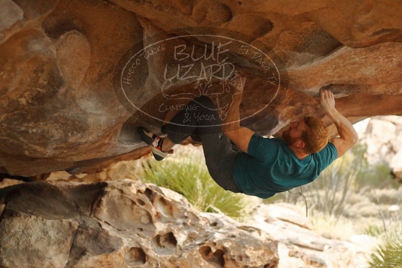 Bouldering in Hueco Tanks on 12/24/2019 with Blue Lizard Climbing and Yoga

Filename: SRM_20191224_1611390.jpg
Aperture: f/2.8
Shutter Speed: 1/200
Body: Canon EOS-1D Mark II
Lens: Canon EF 50mm f/1.8 II