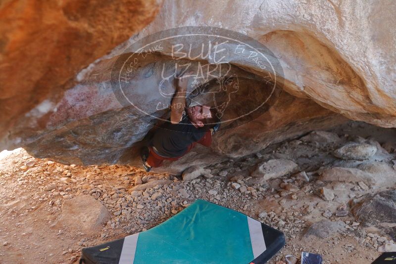 Bouldering in Hueco Tanks on 12/26/2019 with Blue Lizard Climbing and Yoga

Filename: SRM_20191226_1421430.jpg
Aperture: f/2.8
Shutter Speed: 1/250
Body: Canon EOS-1D Mark II
Lens: Canon EF 50mm f/1.8 II