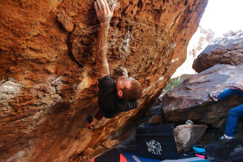 Bouldering in Hueco Tanks on 12/26/2019 with Blue Lizard Climbing and Yoga

Filename: SRM_20191226_1617080.jpg
Aperture: f/3.5
Shutter Speed: 1/250
Body: Canon EOS-1D Mark II
Lens: Canon EF 16-35mm f/2.8 L