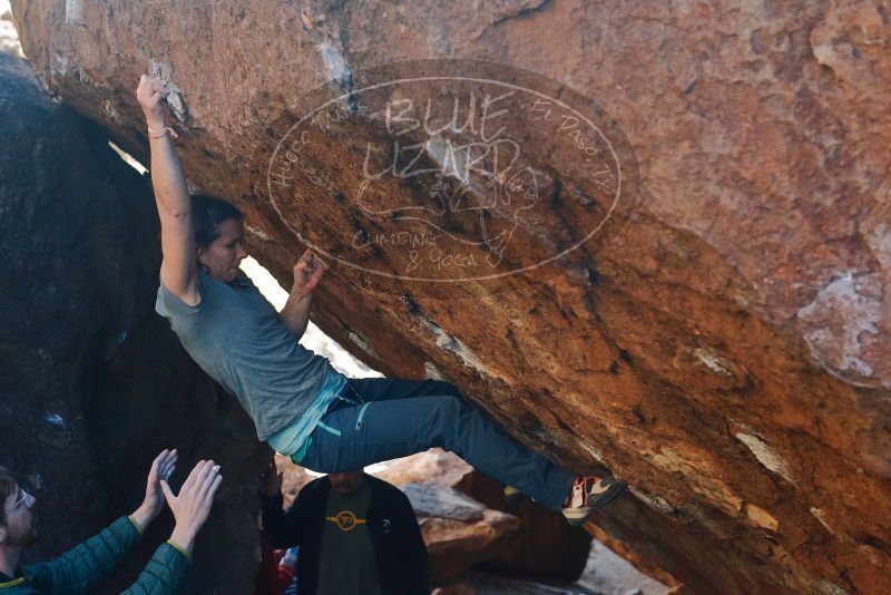 Bouldering in Hueco Tanks on 12/26/2019 with Blue Lizard Climbing and Yoga

Filename: SRM_20191226_1710270.jpg
Aperture: f/4.0
Shutter Speed: 1/320
Body: Canon EOS-1D Mark II
Lens: Canon EF 50mm f/1.8 II