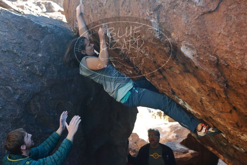 Bouldering in Hueco Tanks on 12/26/2019 with Blue Lizard Climbing and Yoga

Filename: SRM_20191226_1710320.jpg
Aperture: f/4.5
Shutter Speed: 1/320
Body: Canon EOS-1D Mark II
Lens: Canon EF 50mm f/1.8 II