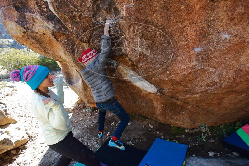 Bouldering in Hueco Tanks on 12/27/2019 with Blue Lizard Climbing and Yoga

Filename: SRM_20191227_1104093.jpg
Aperture: f/5.6
Shutter Speed: 1/250
Body: Canon EOS-1D Mark II
Lens: Canon EF 16-35mm f/2.8 L