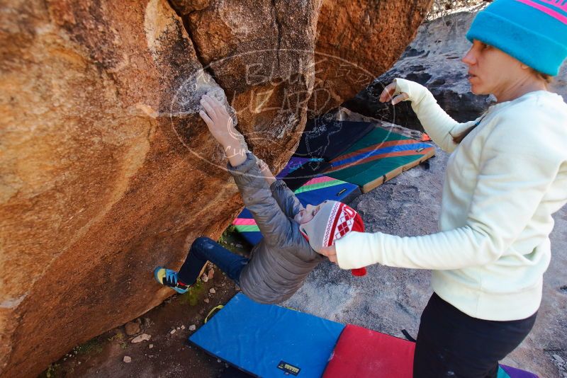 Bouldering in Hueco Tanks on 12/27/2019 with Blue Lizard Climbing and Yoga

Filename: SRM_20191227_1104400.jpg
Aperture: f/5.0
Shutter Speed: 1/250
Body: Canon EOS-1D Mark II
Lens: Canon EF 16-35mm f/2.8 L