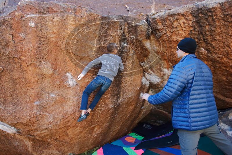 Bouldering in Hueco Tanks on 12/27/2019 with Blue Lizard Climbing and Yoga

Filename: SRM_20191227_1108590.jpg
Aperture: f/4.5
Shutter Speed: 1/250
Body: Canon EOS-1D Mark II
Lens: Canon EF 16-35mm f/2.8 L