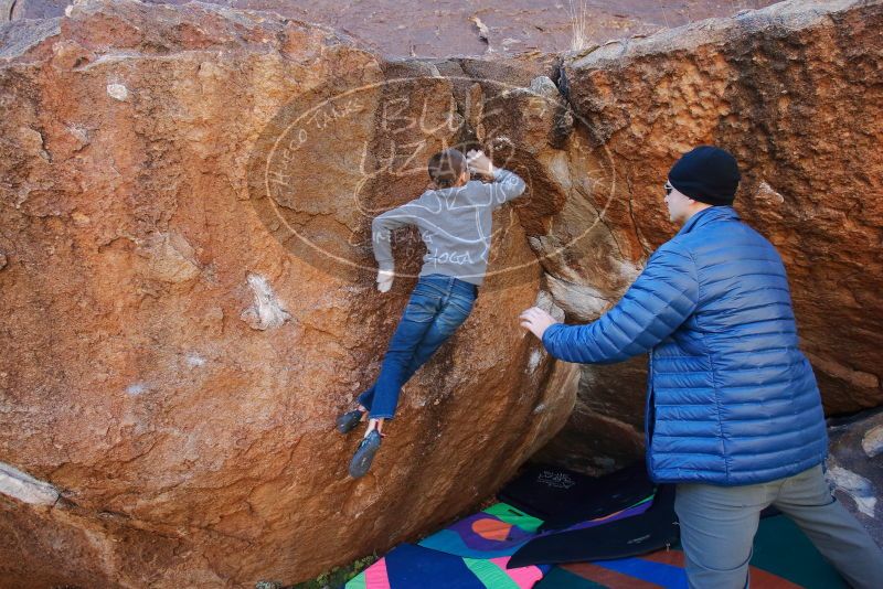 Bouldering in Hueco Tanks on 12/27/2019 with Blue Lizard Climbing and Yoga

Filename: SRM_20191227_1108591.jpg
Aperture: f/4.5
Shutter Speed: 1/250
Body: Canon EOS-1D Mark II
Lens: Canon EF 16-35mm f/2.8 L