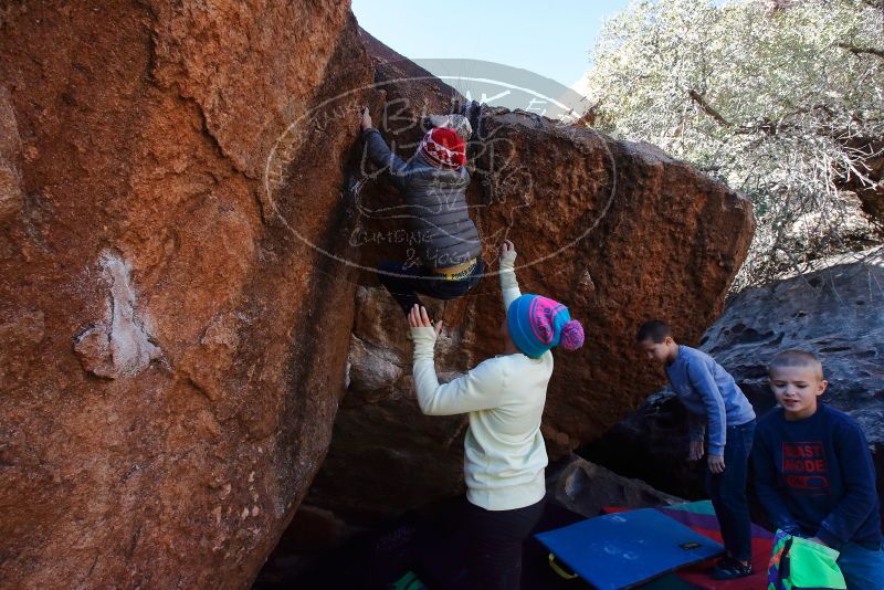 Bouldering in Hueco Tanks on 12/27/2019 with Blue Lizard Climbing and Yoga

Filename: SRM_20191227_1117460.jpg
Aperture: f/9.0
Shutter Speed: 1/250
Body: Canon EOS-1D Mark II
Lens: Canon EF 16-35mm f/2.8 L