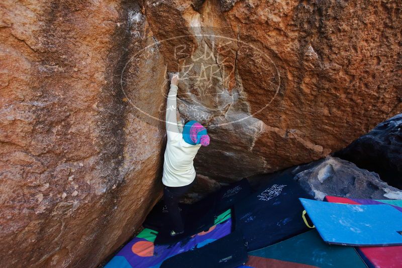 Bouldering in Hueco Tanks on 12/27/2019 with Blue Lizard Climbing and Yoga

Filename: SRM_20191227_1129021.jpg
Aperture: f/5.0
Shutter Speed: 1/250
Body: Canon EOS-1D Mark II
Lens: Canon EF 16-35mm f/2.8 L