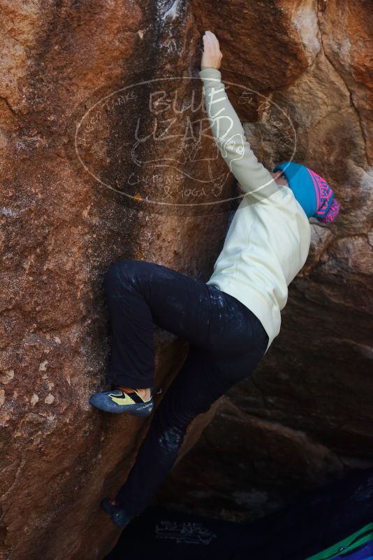 Bouldering in Hueco Tanks on 12/27/2019 with Blue Lizard Climbing and Yoga

Filename: SRM_20191227_1146420.jpg
Aperture: f/5.6
Shutter Speed: 1/320
Body: Canon EOS-1D Mark II
Lens: Canon EF 50mm f/1.8 II