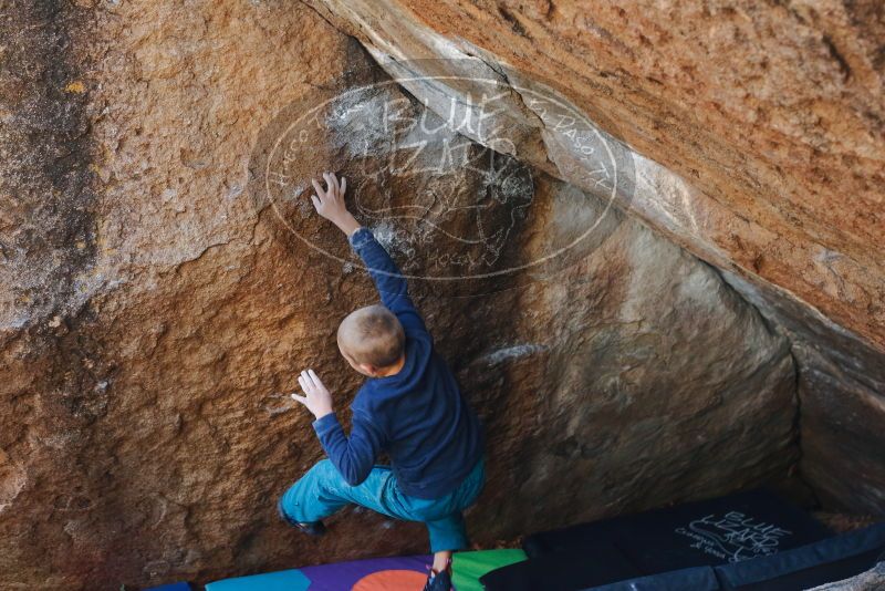 Bouldering in Hueco Tanks on 12/27/2019 with Blue Lizard Climbing and Yoga

Filename: SRM_20191227_1200460.jpg
Aperture: f/4.0
Shutter Speed: 1/320
Body: Canon EOS-1D Mark II
Lens: Canon EF 50mm f/1.8 II