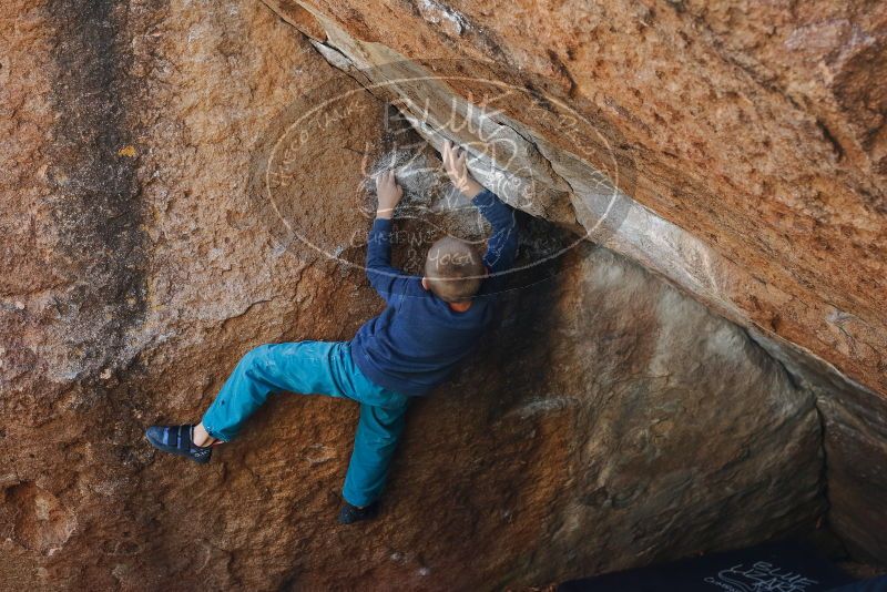 Bouldering in Hueco Tanks on 12/27/2019 with Blue Lizard Climbing and Yoga

Filename: SRM_20191227_1202100.jpg
Aperture: f/4.5
Shutter Speed: 1/320
Body: Canon EOS-1D Mark II
Lens: Canon EF 50mm f/1.8 II