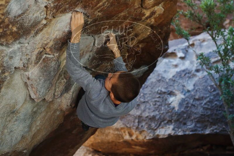 Bouldering in Hueco Tanks on 12/27/2019 with Blue Lizard Climbing and Yoga

Filename: SRM_20191227_1225110.jpg
Aperture: f/4.0
Shutter Speed: 1/320
Body: Canon EOS-1D Mark II
Lens: Canon EF 50mm f/1.8 II