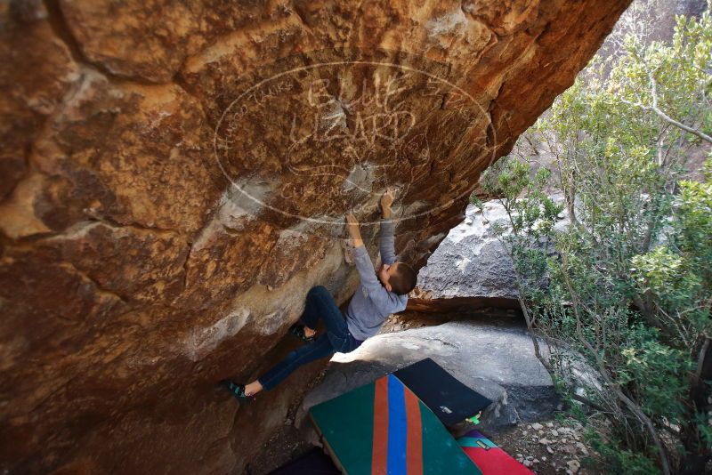 Bouldering in Hueco Tanks on 12/27/2019 with Blue Lizard Climbing and Yoga

Filename: SRM_20191227_1227170.jpg
Aperture: f/2.8
Shutter Speed: 1/250
Body: Canon EOS-1D Mark II
Lens: Canon EF 16-35mm f/2.8 L