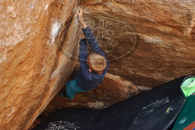 Bouldering in Hueco Tanks on 12/27/2019 with Blue Lizard Climbing and Yoga

Filename: SRM_20191227_1308001.jpg
Aperture: f/4.5
Shutter Speed: 1/320
Body: Canon EOS-1D Mark II
Lens: Canon EF 50mm f/1.8 II