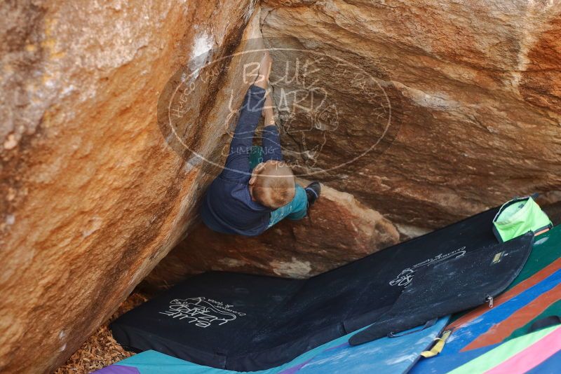 Bouldering in Hueco Tanks on 12/27/2019 with Blue Lizard Climbing and Yoga

Filename: SRM_20191227_1311020.jpg
Aperture: f/3.2
Shutter Speed: 1/320
Body: Canon EOS-1D Mark II
Lens: Canon EF 50mm f/1.8 II