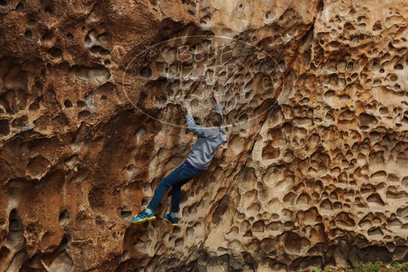 Bouldering in Hueco Tanks on 12/27/2019 with Blue Lizard Climbing and Yoga

Filename: SRM_20191227_1556340.jpg
Aperture: f/3.5
Shutter Speed: 1/160
Body: Canon EOS-1D Mark II
Lens: Canon EF 50mm f/1.8 II