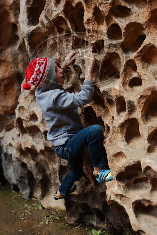 Bouldering in Hueco Tanks on 12/27/2019 with Blue Lizard Climbing and Yoga

Filename: SRM_20191227_1602050.jpg
Aperture: f/3.2
Shutter Speed: 1/160
Body: Canon EOS-1D Mark II
Lens: Canon EF 50mm f/1.8 II