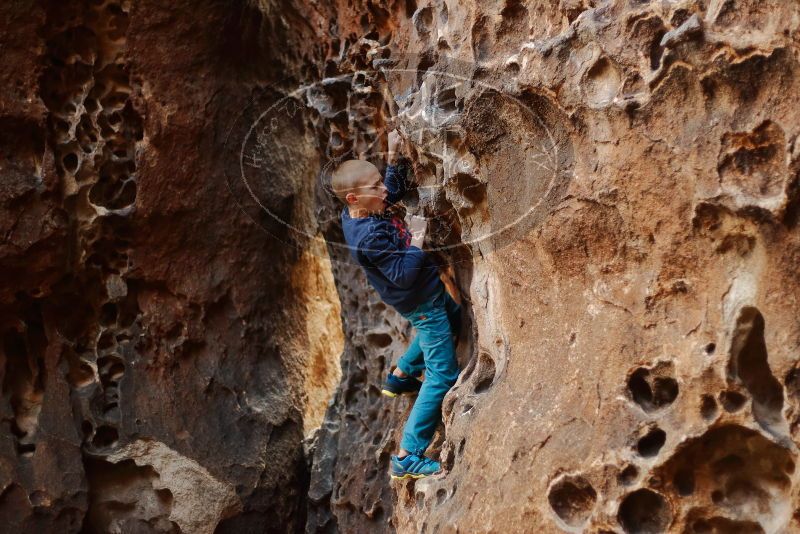 Bouldering in Hueco Tanks on 12/27/2019 with Blue Lizard Climbing and Yoga

Filename: SRM_20191227_1608120.jpg
Aperture: f/2.0
Shutter Speed: 1/200
Body: Canon EOS-1D Mark II
Lens: Canon EF 50mm f/1.8 II