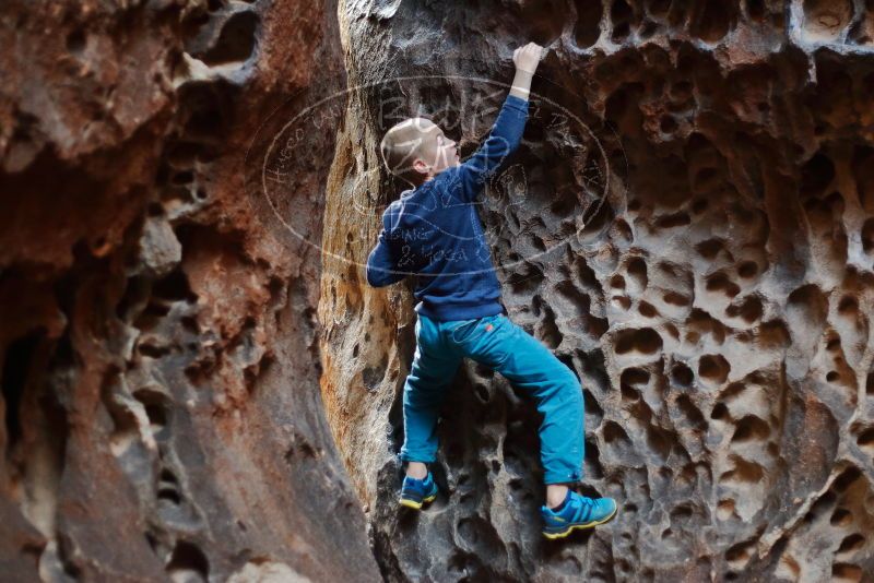 Bouldering in Hueco Tanks on 12/27/2019 with Blue Lizard Climbing and Yoga

Filename: SRM_20191227_1618130.jpg
Aperture: f/1.8
Shutter Speed: 1/160
Body: Canon EOS-1D Mark II
Lens: Canon EF 50mm f/1.8 II