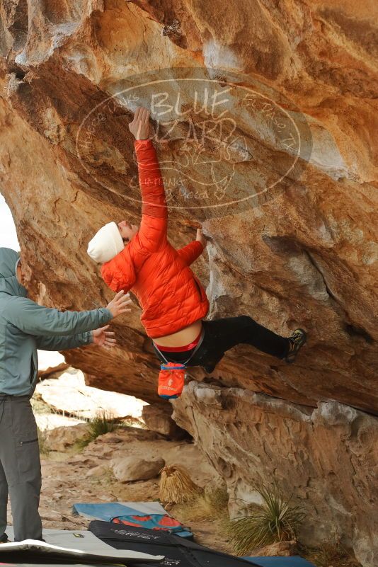 Bouldering in Hueco Tanks on 12/28/2019 with Blue Lizard Climbing and Yoga

Filename: SRM_20191228_1240170.jpg
Aperture: f/5.0
Shutter Speed: 1/500
Body: Canon EOS-1D Mark II
Lens: Canon EF 50mm f/1.8 II