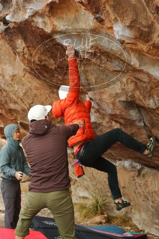 Bouldering in Hueco Tanks on 12/28/2019 with Blue Lizard Climbing and Yoga

Filename: SRM_20191228_1246140.jpg
Aperture: f/4.0
Shutter Speed: 1/400
Body: Canon EOS-1D Mark II
Lens: Canon EF 50mm f/1.8 II