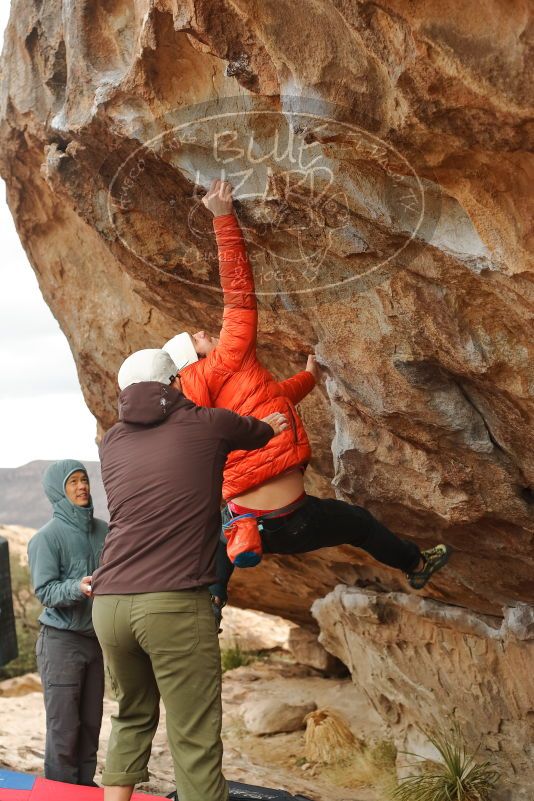 Bouldering in Hueco Tanks on 12/28/2019 with Blue Lizard Climbing and Yoga

Filename: SRM_20191228_1247020.jpg
Aperture: f/4.0
Shutter Speed: 1/400
Body: Canon EOS-1D Mark II
Lens: Canon EF 50mm f/1.8 II