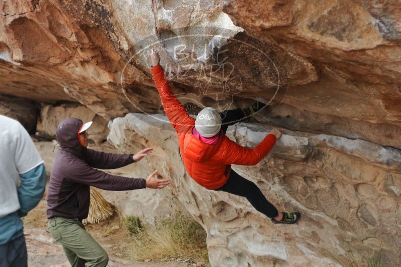 Bouldering in Hueco Tanks on 12/28/2019 with Blue Lizard Climbing and Yoga

Filename: SRM_20191228_1327360.jpg
Aperture: f/3.5
Shutter Speed: 1/400
Body: Canon EOS-1D Mark II
Lens: Canon EF 50mm f/1.8 II