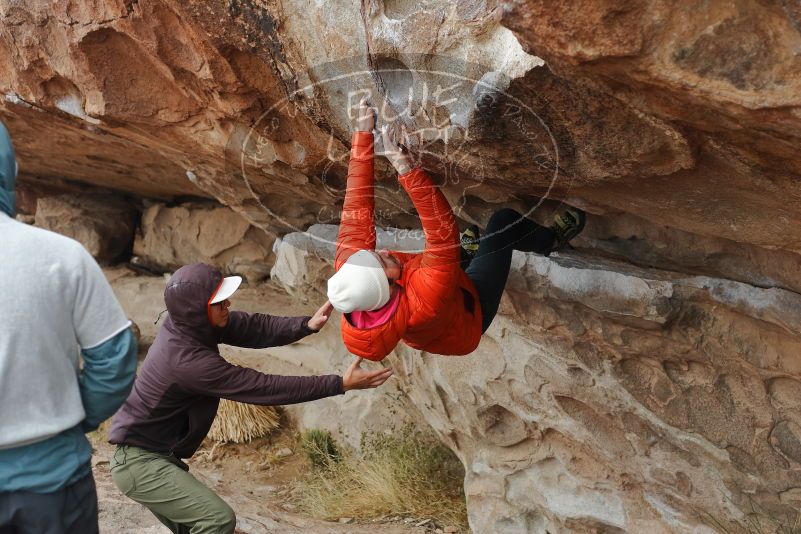 Bouldering in Hueco Tanks on 12/28/2019 with Blue Lizard Climbing and Yoga

Filename: SRM_20191228_1327411.jpg
Aperture: f/4.0
Shutter Speed: 1/400
Body: Canon EOS-1D Mark II
Lens: Canon EF 50mm f/1.8 II